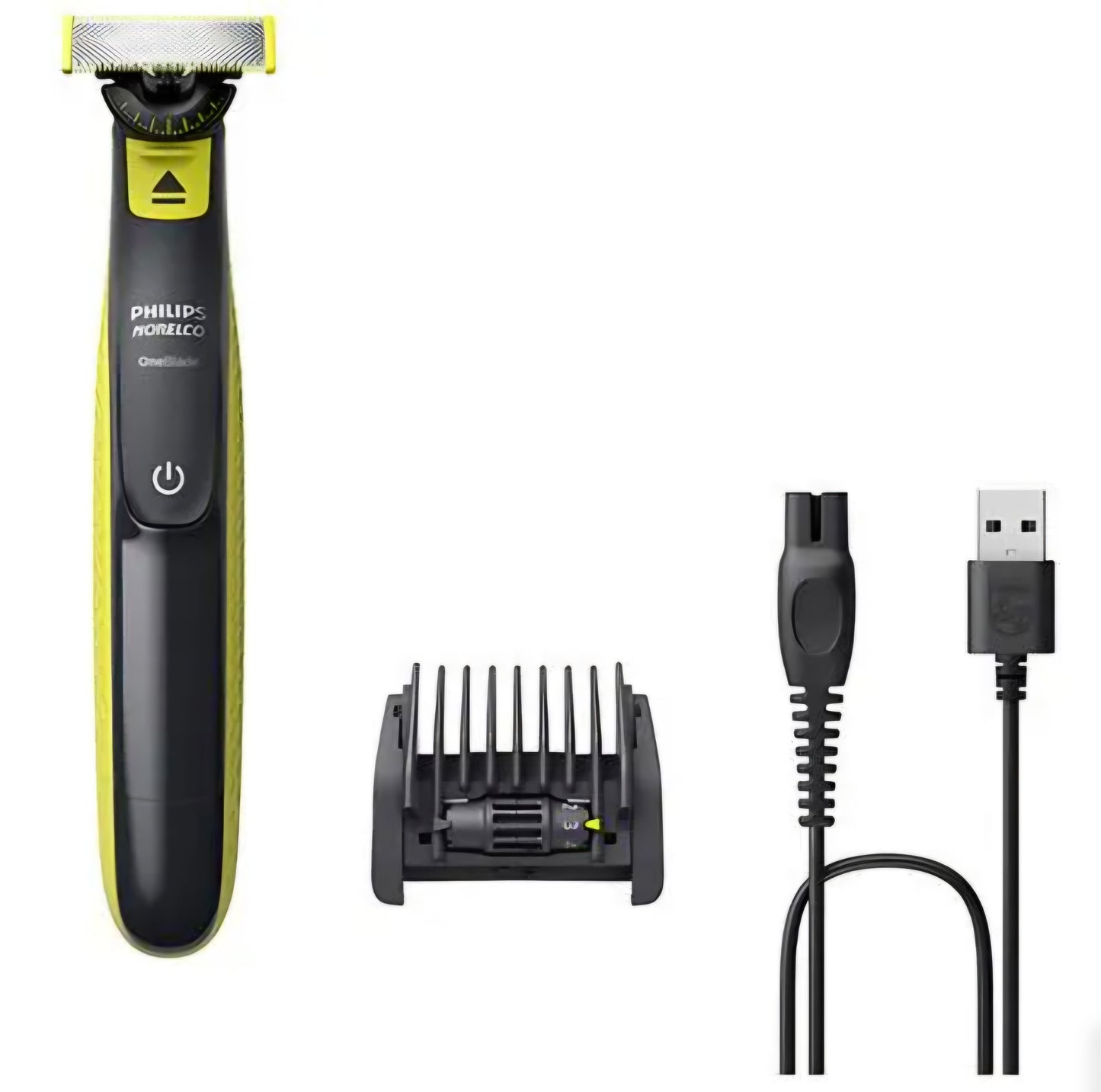 Philips Norelco OneBlade 360 Face Hybrid Electric Trimmer and Shaver.