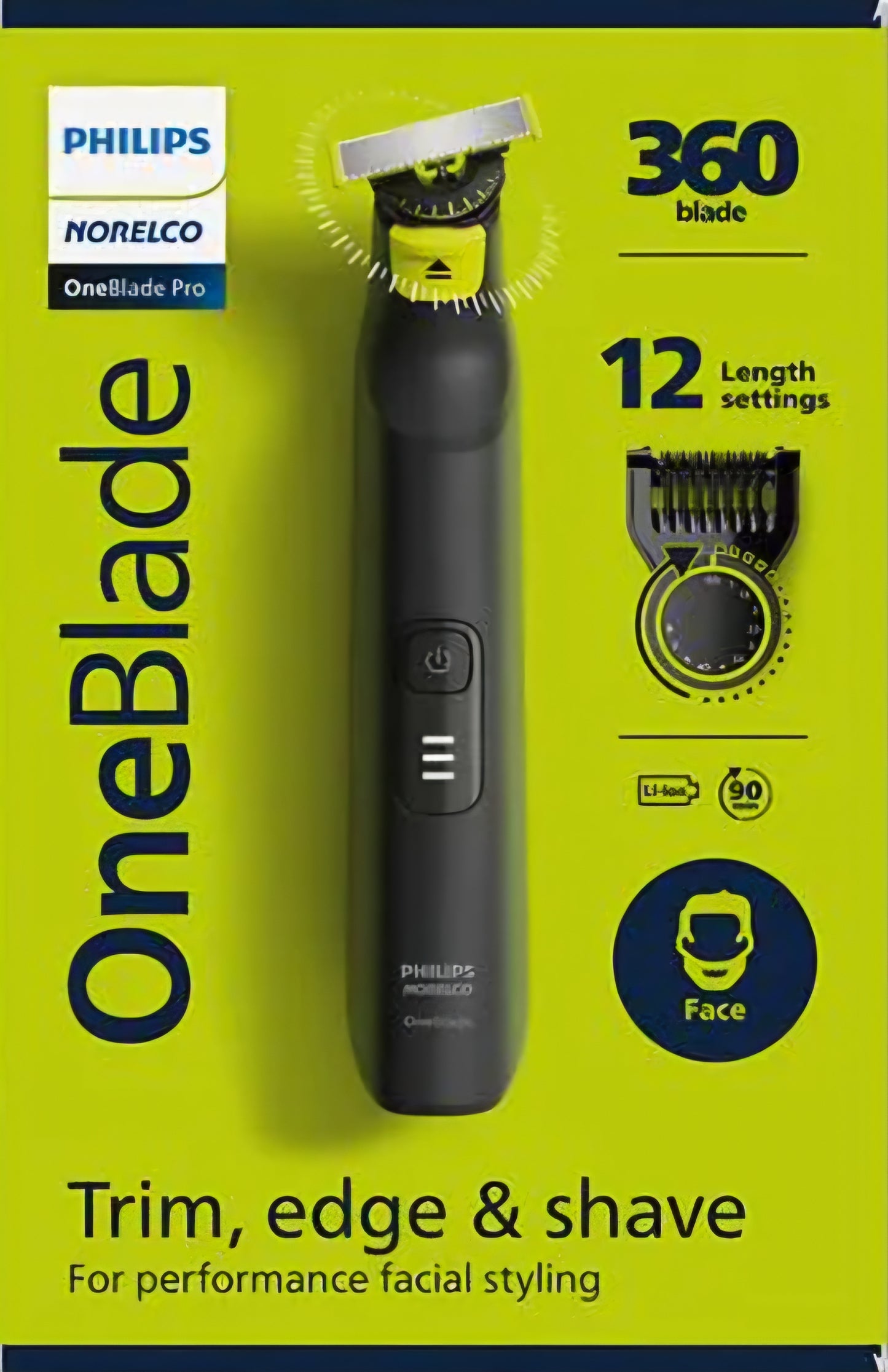 Philips Norelco OneBlade Electric Trimmer, 1.0 set